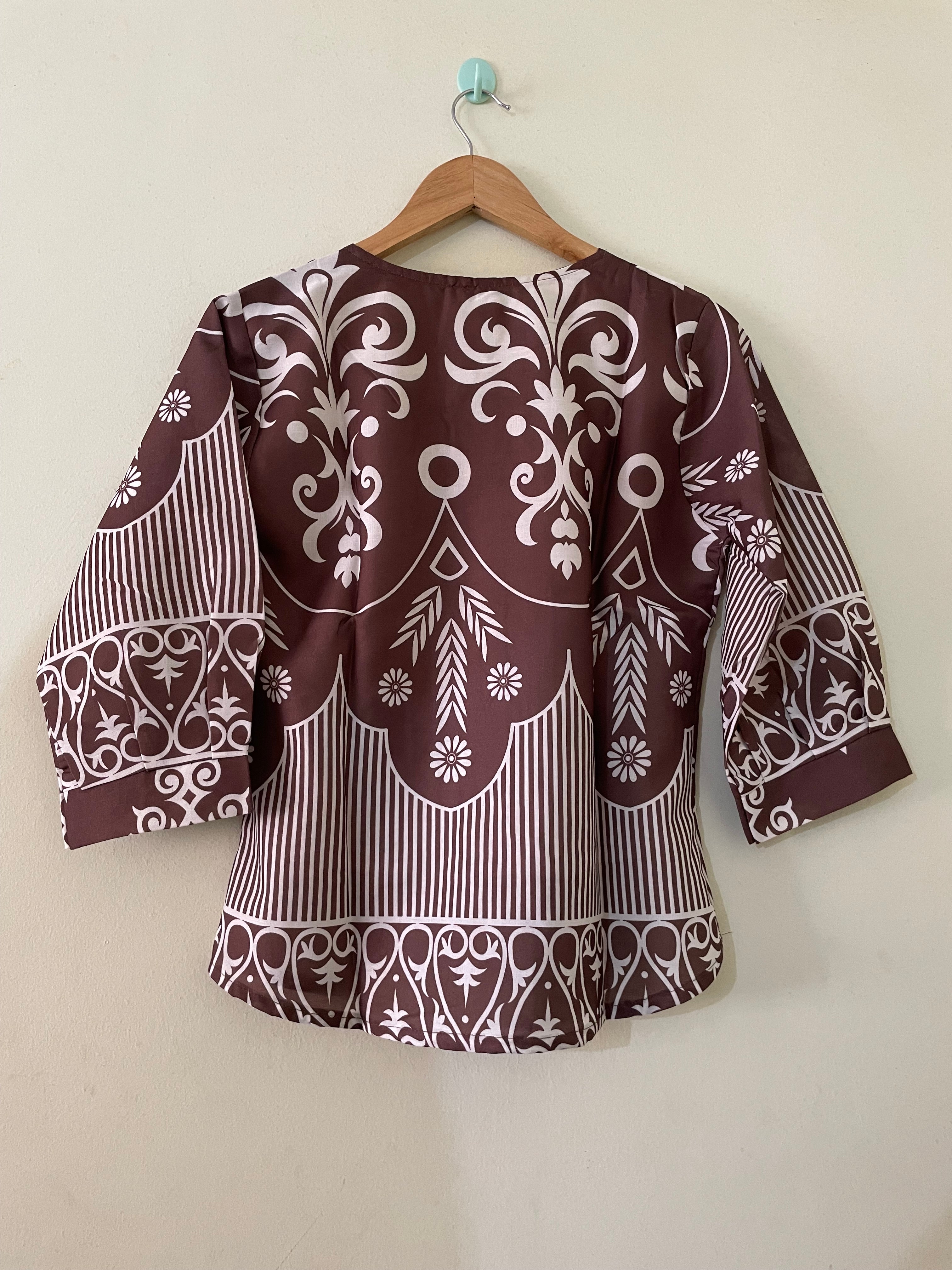Batik Printed Top