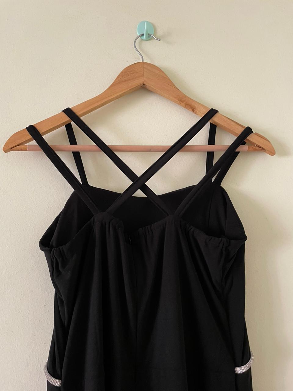 Cross Back strap Dress